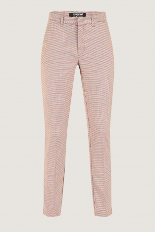 NickJean Sandy Check Split Rood