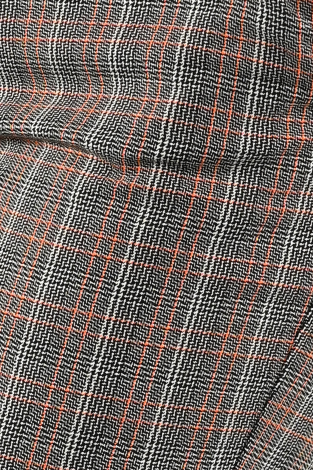 NickJean Chino Check Oranje