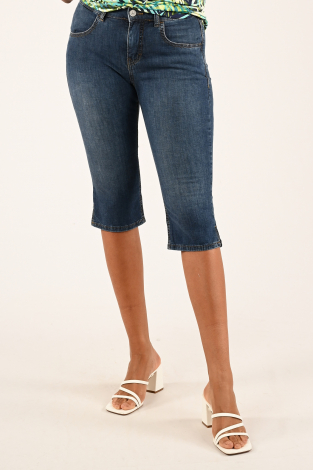 Mac capri summer clean L Blauw