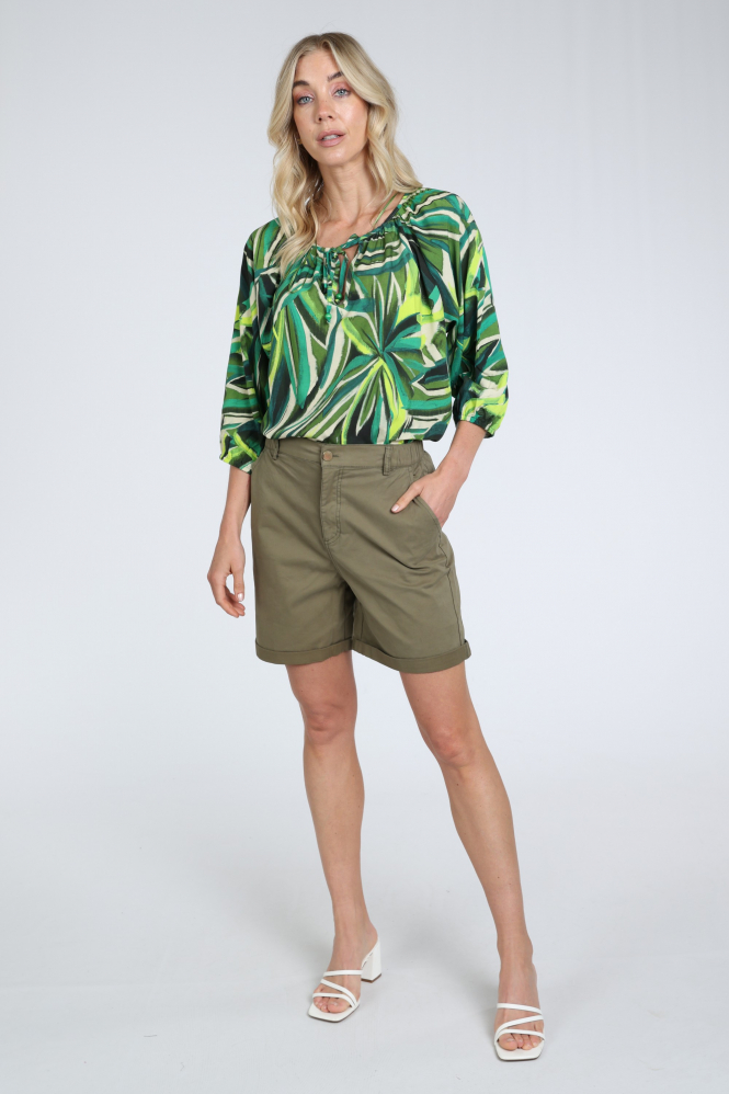 Geisha 61031-10 Short Groen