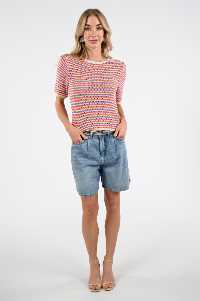 Geisha 61027-10 Short Blauw