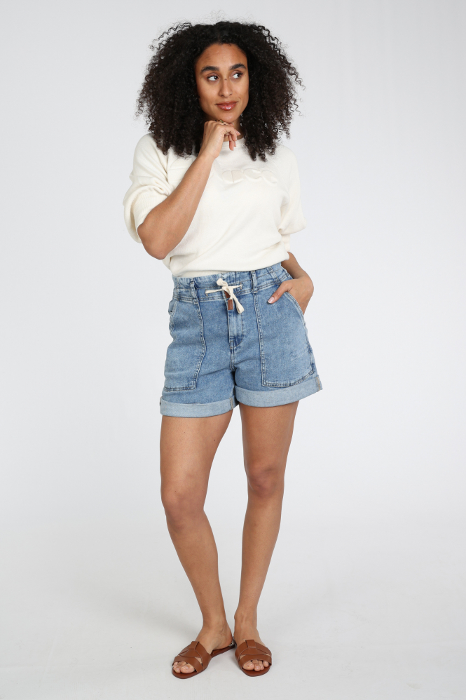 Yaya 01-321031-604 Short Blauw