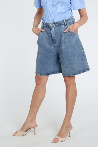 Neo Noir Rosel denim shorts