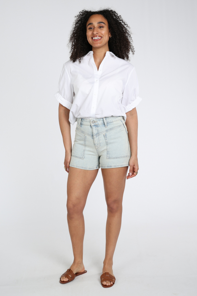 Yaya 01-321030-604 Short Blauw