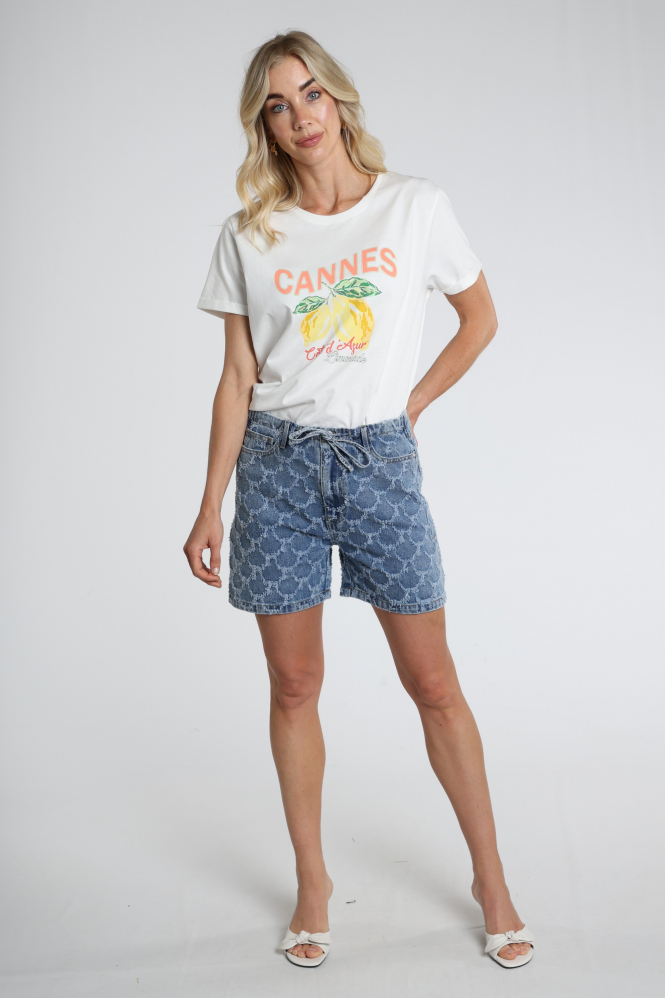 Geisha 61007-10 Short Blauw