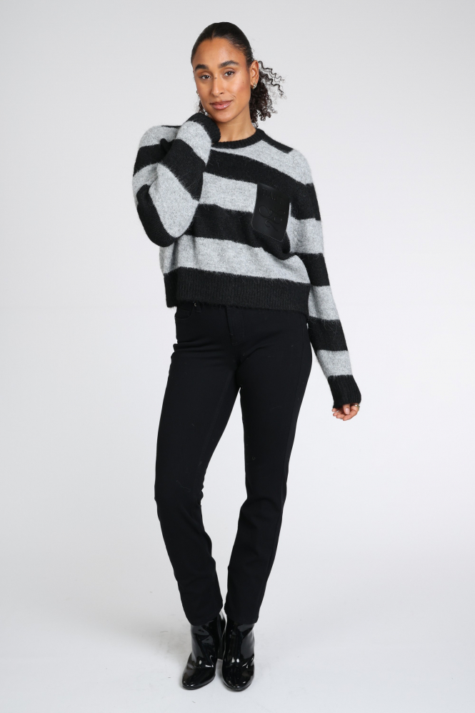 Cambio Piper long 9223 Jeans Zwart