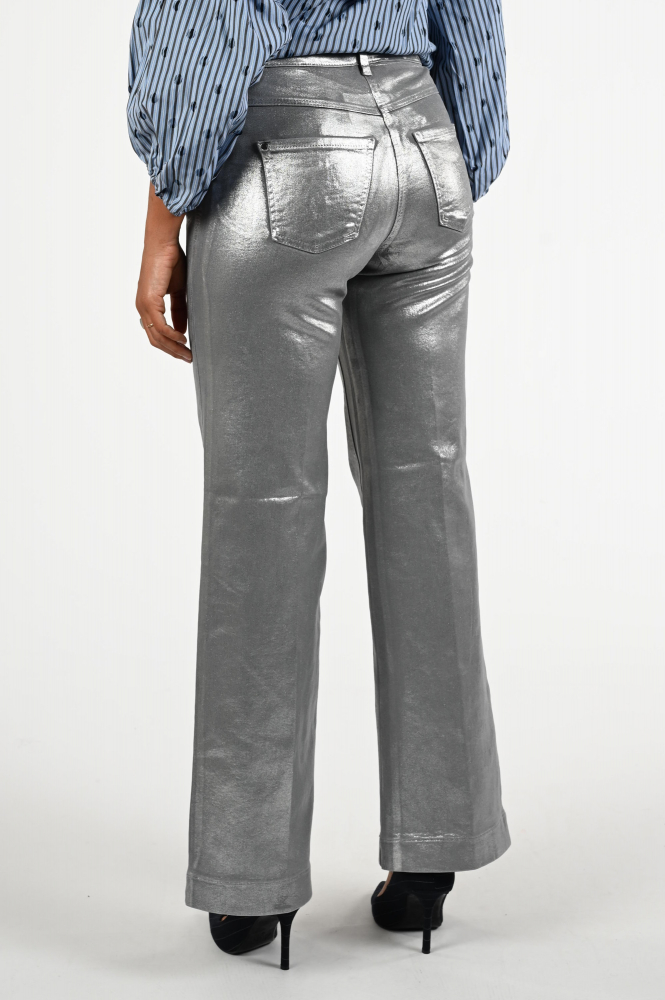 Mac Dream wide 358 Jeans Zilver