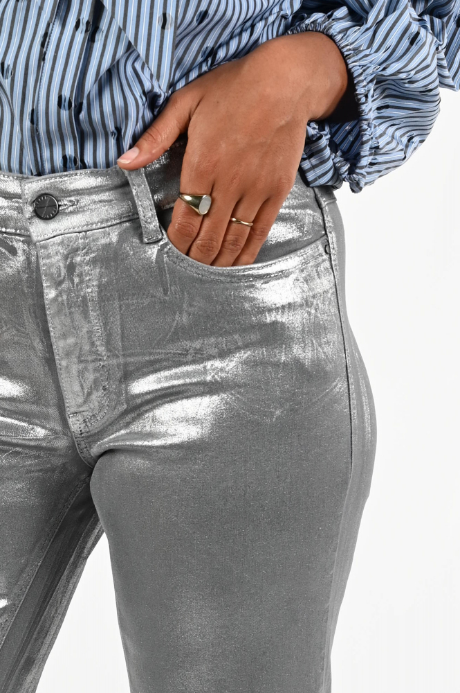 Mac Dream wide 358 Jeans Zilver