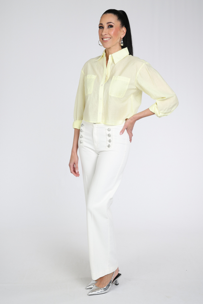 Rosner Audrey Sailor  Jeans Wit