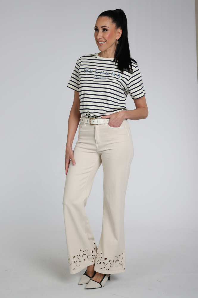 Florez Ana Jeans Wit