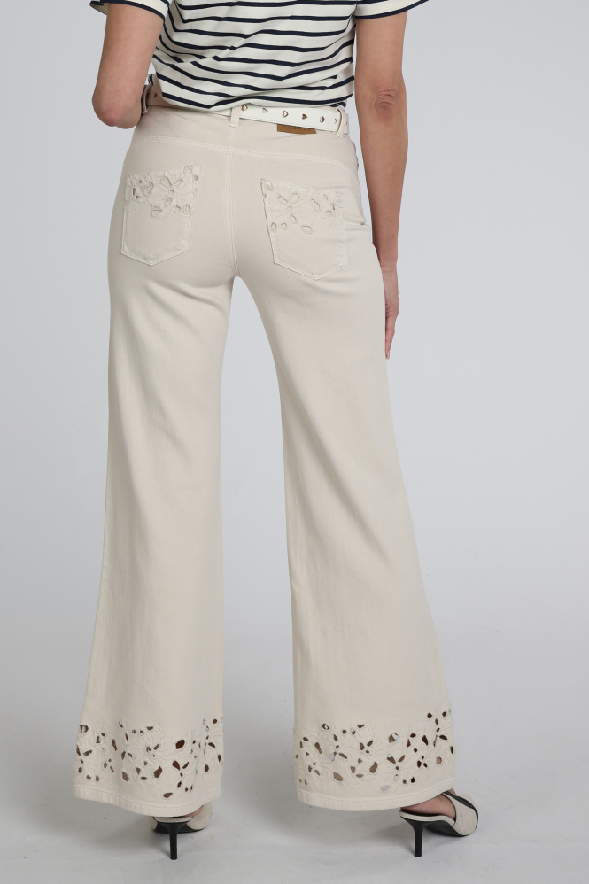 Florez Ana Jeans Wit