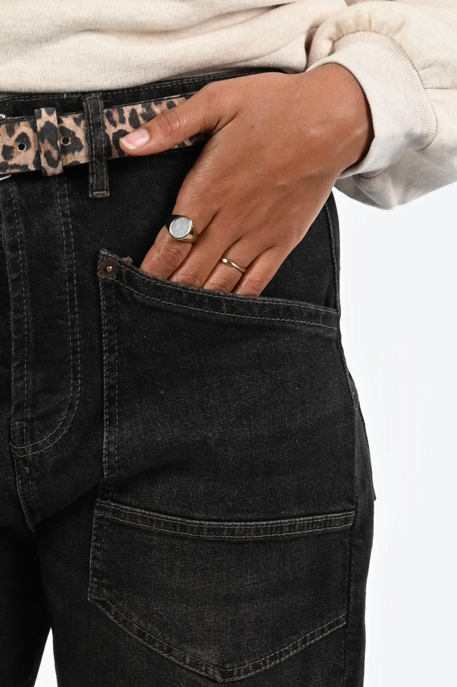 Mac Baggy Straight Jeans Bruin