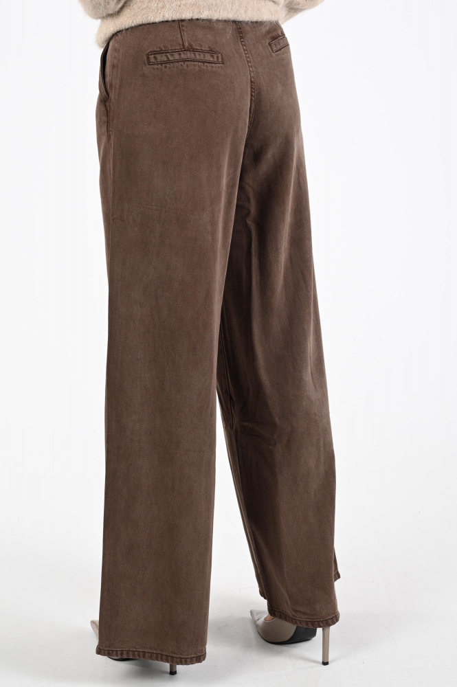Floréz Gina loose Jeans Bruin