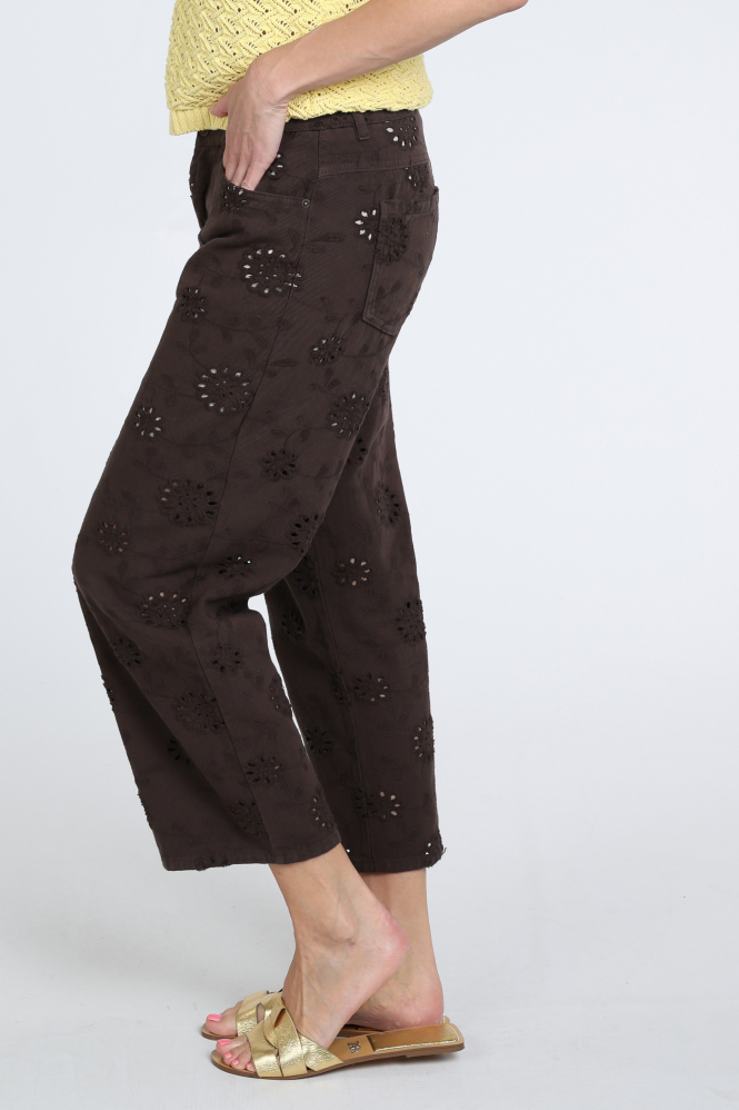 Rosner Masha straight Jeans Bruin