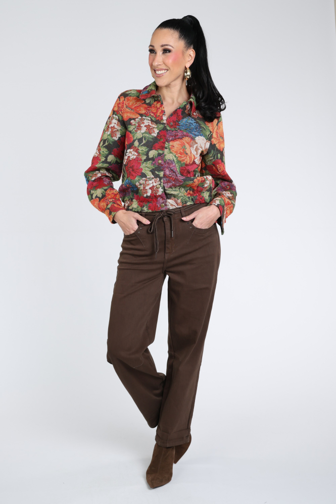 Geisha 61813-10 Jeans Bruin