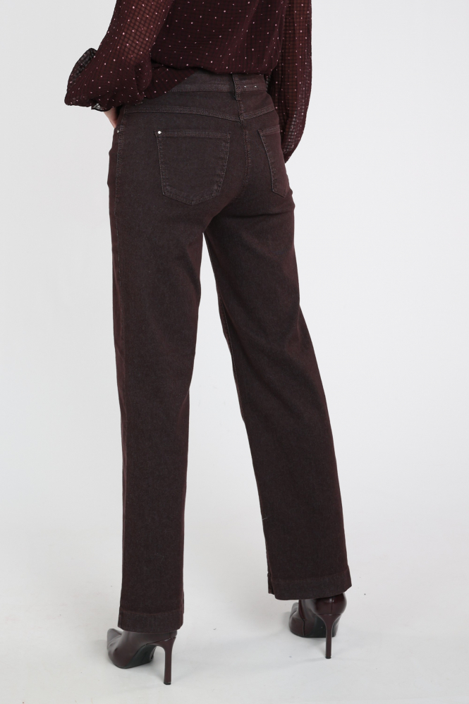 Mac Dream wide authentic 0350L Jeans Bruin