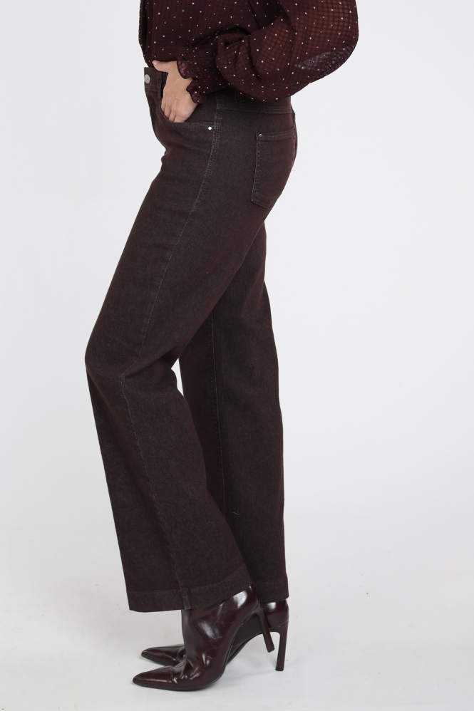 Mac Dream wide authentic 0350L Jeans Bruin