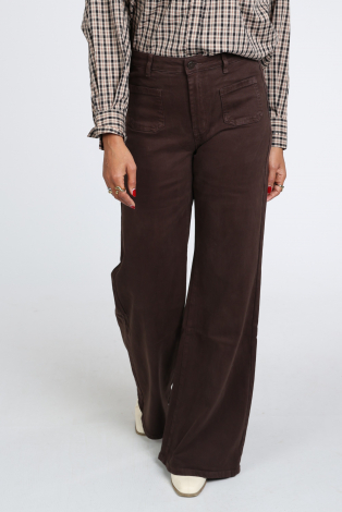 Florez ana flared pocket cr0103 Bruin