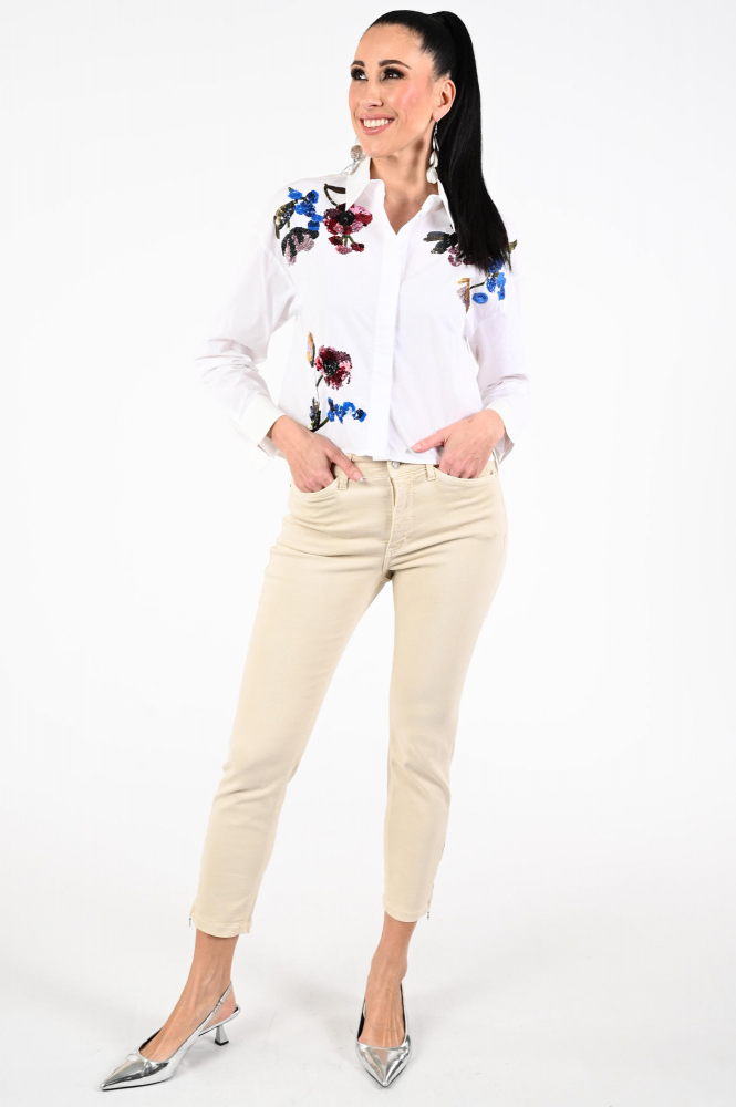 Mac Dream chic 0355L Jeans Beige