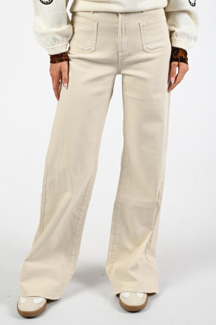 Florèz Ana Flared Pocket Beige