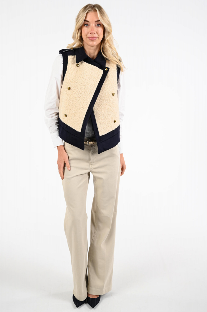 Mac Dream Wide Jeans Beige