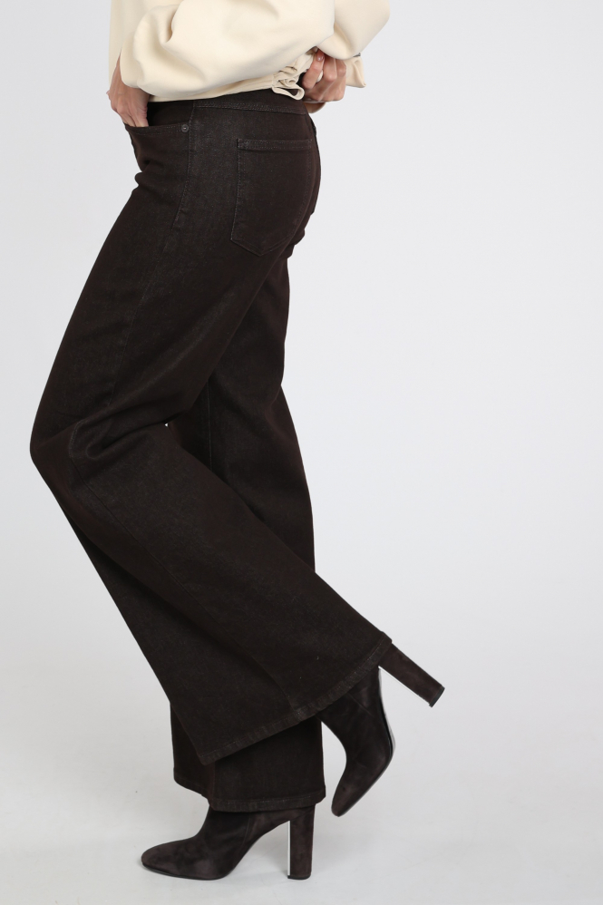 Mac Wide flare 0333 Jeans Bruin