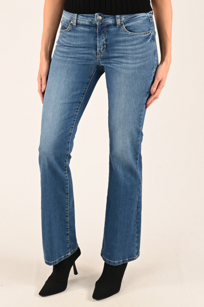 Cambio paris flared Jeans Blauw