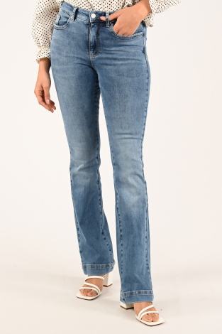 NickJean Kathy Flared Blauw