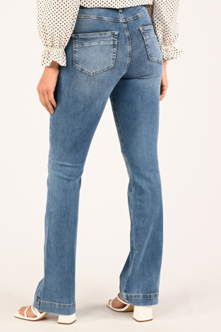 NickJean Kathy Flared Blauw
