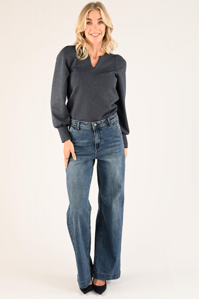 Geisha 41819-10 Jeans Blauw