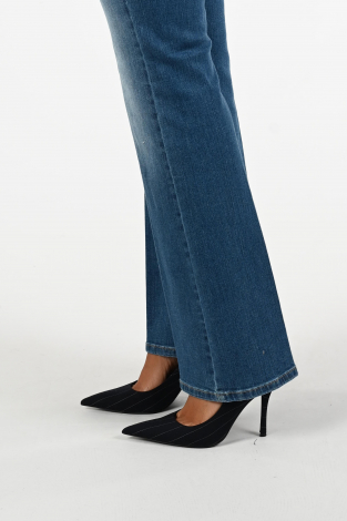 Cambio Paris flared 9128 Blauw