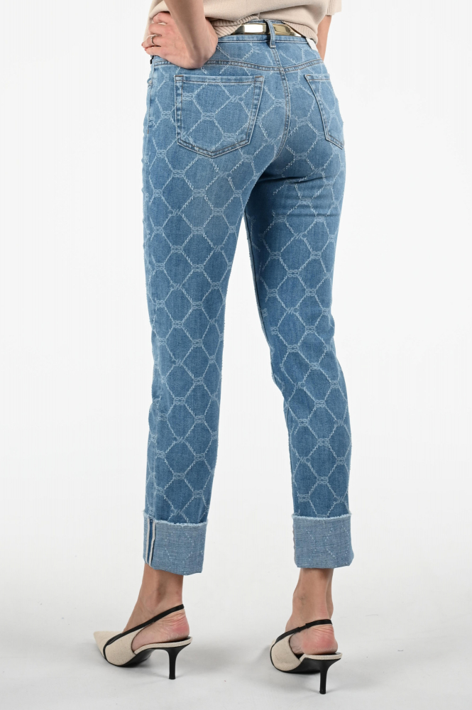 Marc Cain YP 82.32 D23 Jeans Blauw