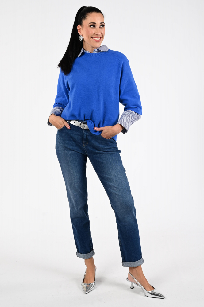 Rosner Masha Girlfriend Jeans Blauw