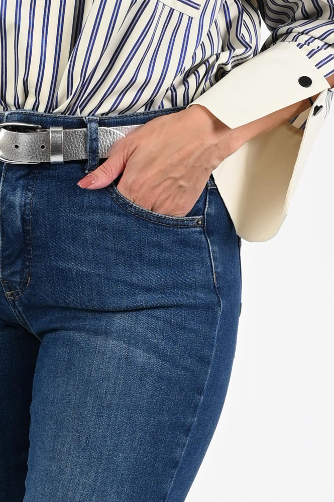 Rosner Audrey Straight_1 Jeans Blauw
