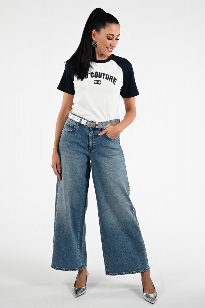 Mac Nevada rivet Jeans Blauw