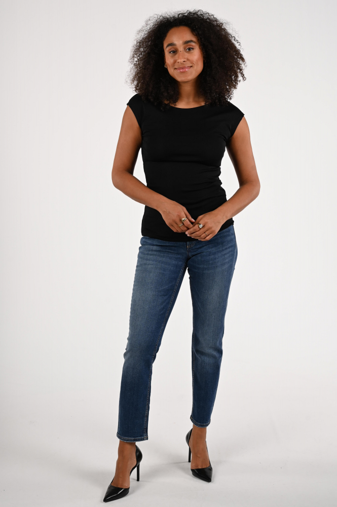 Cambio Piper 9128002717 Jeans Blauw