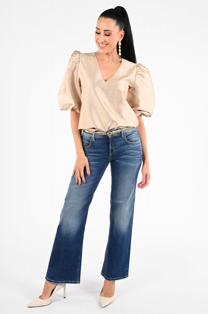 Cambio Tess 9128008106 Jeans Blauw