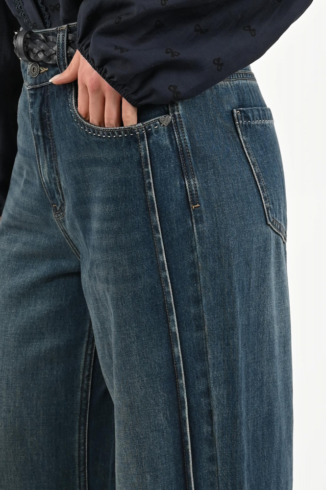 Geisha 51518-10 Jeans Blauw