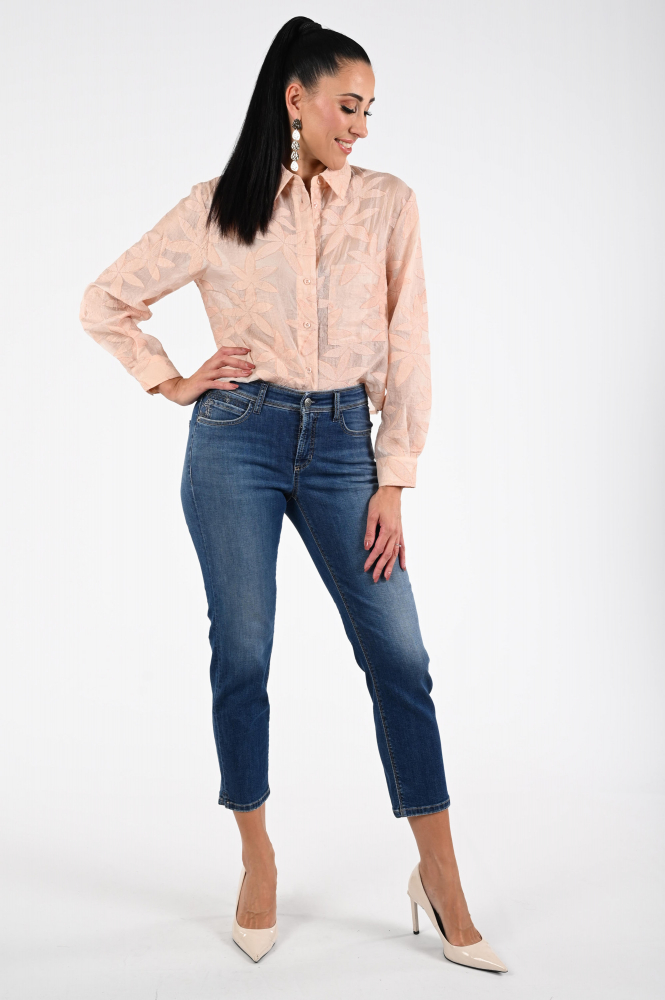 Cambio Piper 9182008340 Jeans Blauw