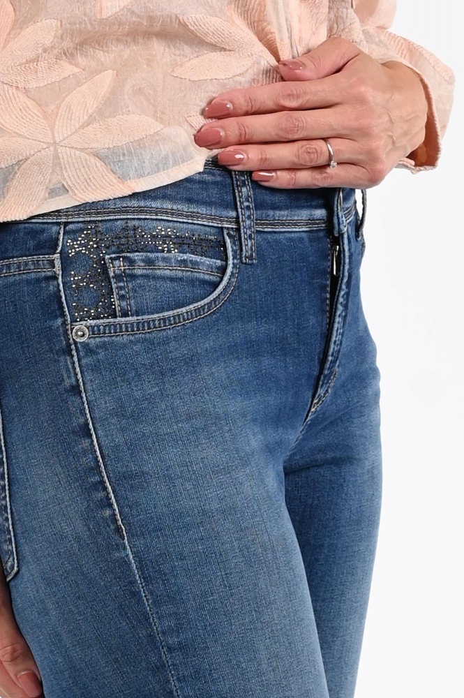 Cambio Piper 9182008340 Jeans Blauw