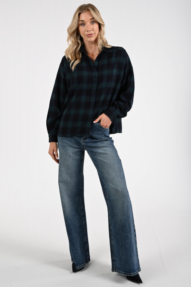 Floréz Ana Flared Jeans Blauw