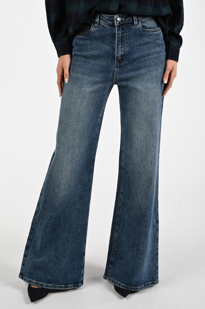 Florèz Ana Flared Jeans Blauw