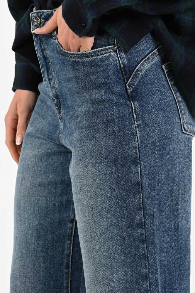 Florèz Ana Flared Jeans Blauw