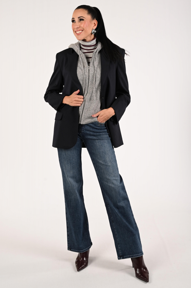Floréz Sophie Studs Jeans Blauw