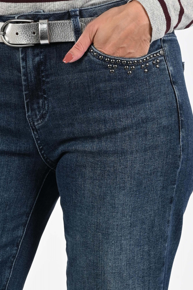 Florèz Sophie Studs Jeans Blauw