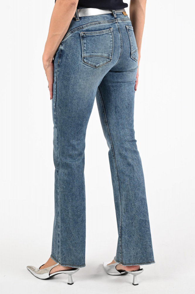 Florèz Florez Flared Jeans Blauw
