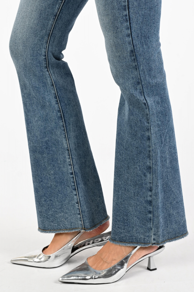 Florèz Florez Flared Jeans Blauw