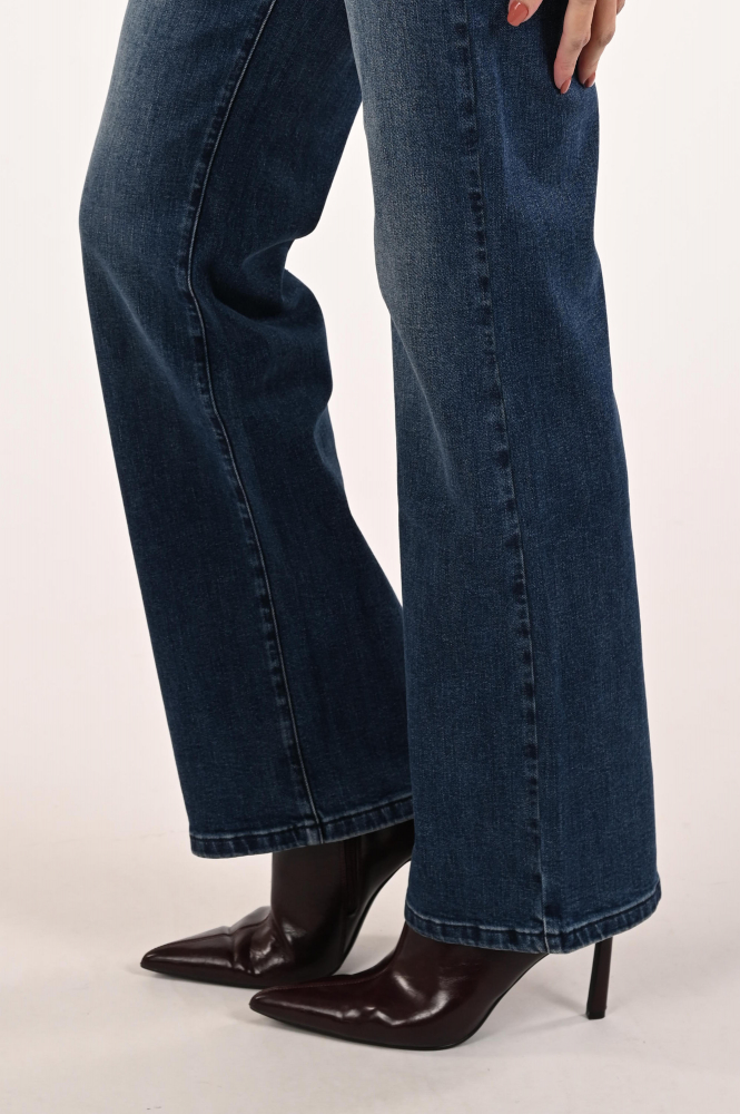 Floréz Sophie Straight Jeans Blauw