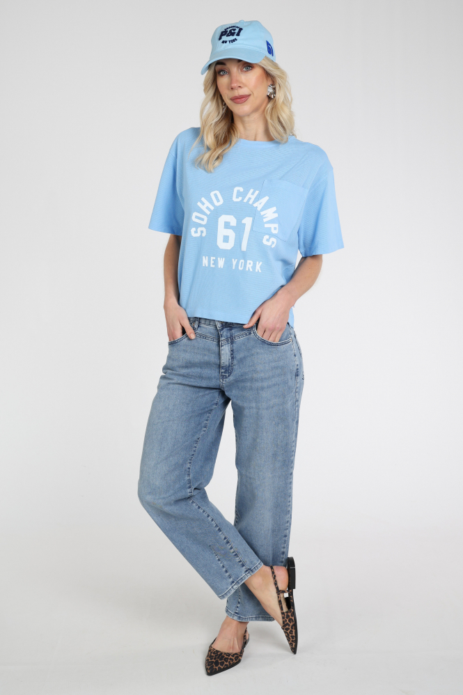 Mac Bobbie 0352L Jeans Blauw