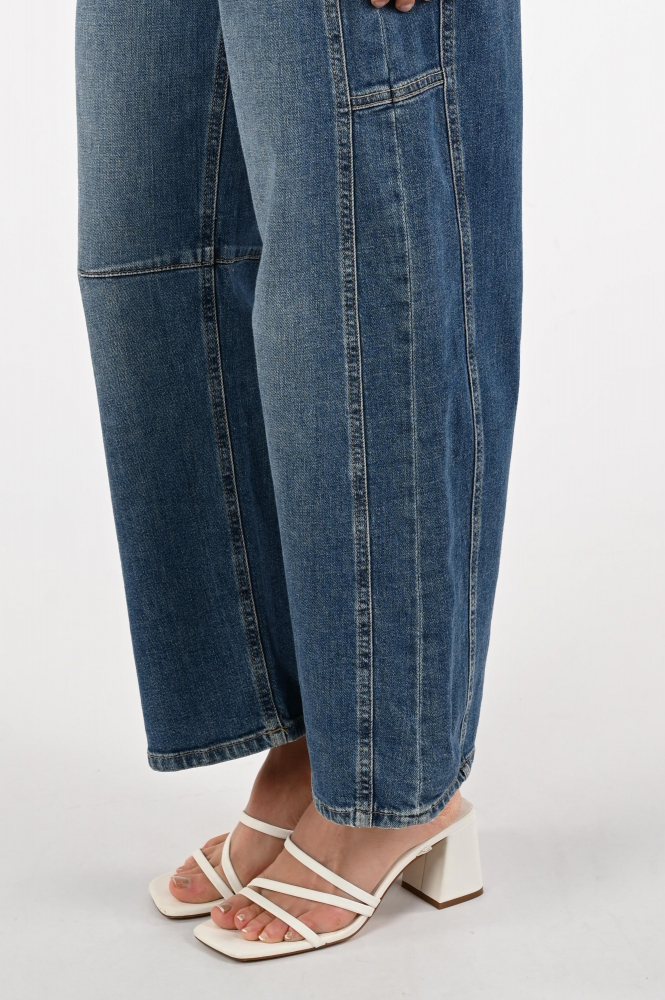 Mac Ohio barrel 0333L Jeans Blauw